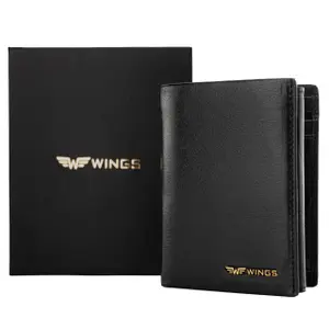 Natural Leather Wallet Wings image-6