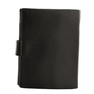 Leather Wallet with Buckle Wings image-4