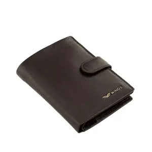 Leather Wallet with Buckle Wings image-4