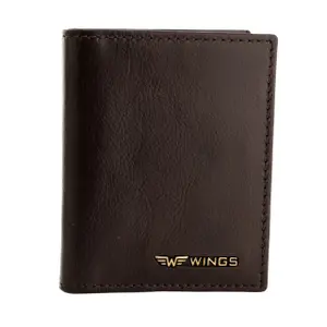 Leather card holder Wings image-0