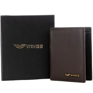 Leather card holder Wings image-5