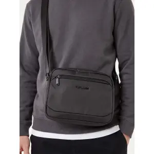 Shoulder Bag with Pendant Wings Brant image-1
