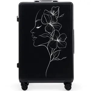 Suitcase Wings ABS+ Flower 28" image-2