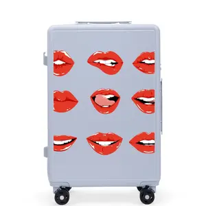 Maleta mediana Wings ABS+ Customized Lips 24" image-2