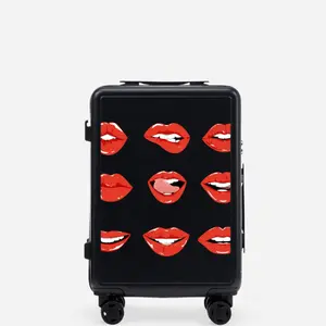 Valise cabine personnalisé Wings ABS+ Lips 20" image-3