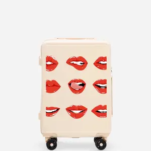 Valise cabine personnalisé Wings ABS+ Lips 20" image-3