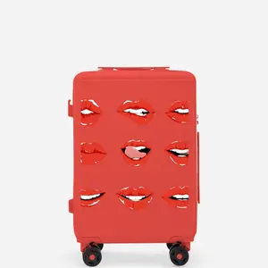 Valise cabine personnalisé Wings ABS+ Lips 20" image-4