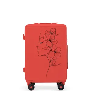 Valise cabine personnalisé Wings ABS+ Flower 20" image-2