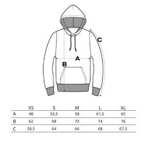 Sweatshirt à capuche Wings Oversize image-5
