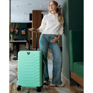 Suitcase Wings Peafowl 24" image-1