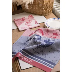 πετσέτα κουζίνας Winkler Jacquard Cocorico image-1