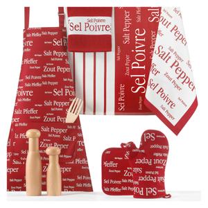 Køkkenhandsker - salt og peber Winkler image-1