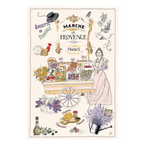 Tea towel - les marches de provence Winkler