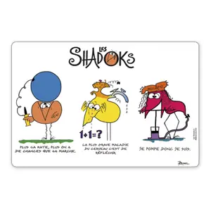 Set de table 3 Devises Winkler Shadoks image-0