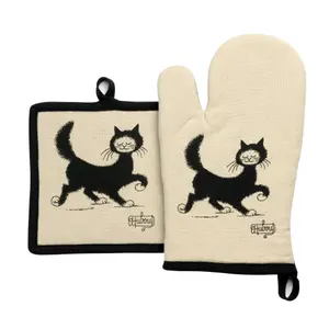 Ensemble gant et manique - Chat Balade Winkler Dubout image-0
