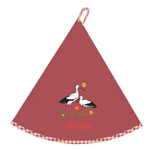 Asciugamano rotondo blom alsace Winkler image-0