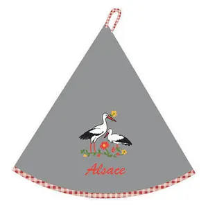 Toalla de mano redonda blom alsace Winkler image-0