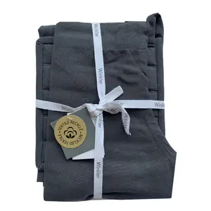 Recycled kitchen apron and potholder set Winkler Dona image-1
