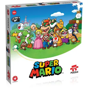500-piece super mario+friends puzzle Winning Moves image-0