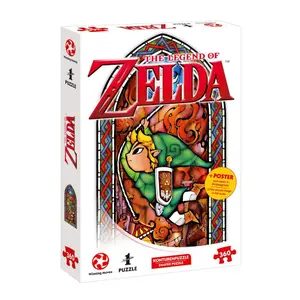 360-piece puzzle Winning Moves The Legend of Zelda Link Adventurer image-0