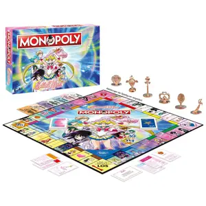 Monopoly board games Winning Moves Sailor Moon image-0