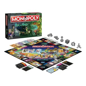 Board games Winning Moves Rick et Morty Monopoli *Allemand* image-0
