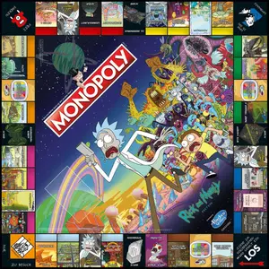 Board games Winning Moves Rick et Morty Monopoli *Allemand* image-1
