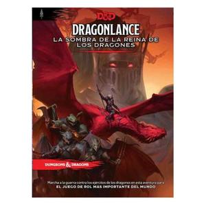 Książka przygód Wizards of the Coast Dungeons & Dragons RPG aventure Dragonlance : La sombra de la Reina de los Dragones