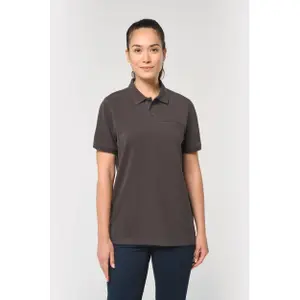 Eco-friendly Polo with Chest Pocket WK. Designed To Work image-1