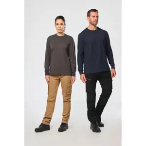 Eco-friendly long-sleeve T-shirt WK. Designed To Work image-2