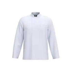 Eco-Friendly Breathable Short Sleeve Chef Jacket WK. Designed To Work image-0