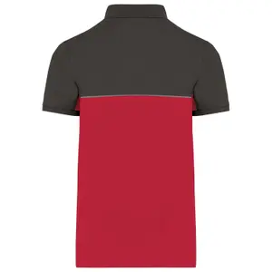 Polo bicolore écoresponsable WK. Designed To Work image-1