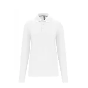 Polo de manga comprida WK. Designed To Work image-0