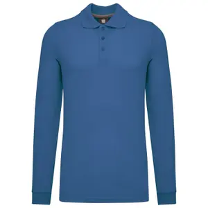 Polo de manga comprida WK. Designed To Work image-0