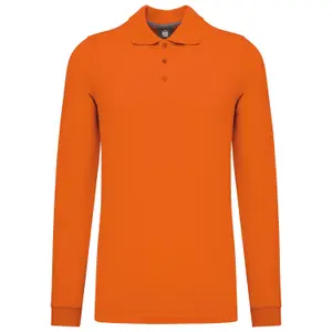 Polo de manga comprida WK. Designed To Work image-0