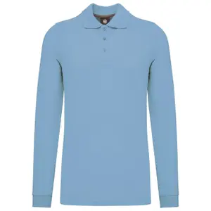 Polo de manga comprida WK. Designed To Work image-0