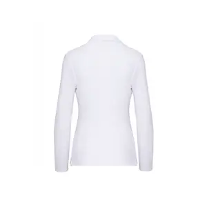 Polo de manga comprida feminino WK. Designed To Work image-1