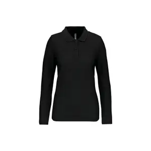 Polo de manga larga para mujer WK. Designed To Work image-0