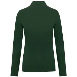 Polo de manga comprida para mulher WK. Designed To Work image-1