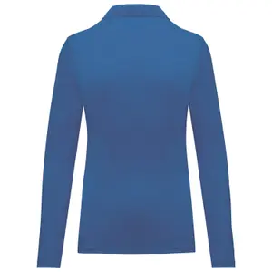 Polo de manga comprida para mulher WK. Designed To Work image-1