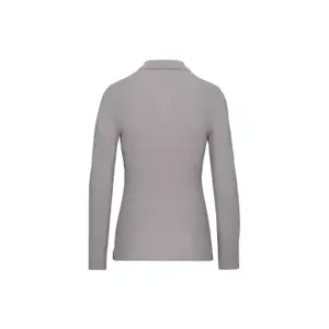 Polo de manga larga para mujer WK. Designed To Work image-1
