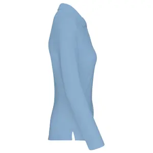 Polo de manga comprida para mulher WK. Designed To Work image-2