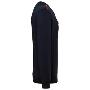 Contrast pocket zip sweatshirt WK. Designed To Work Day To Day image-2
