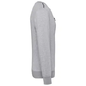 Contrast pocket zip sweatshirt WK. Designed To Work Day To Day image-1