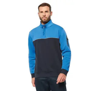 Sweatshirt Eco-friendly zipped collar WK. Designed To Work image-1