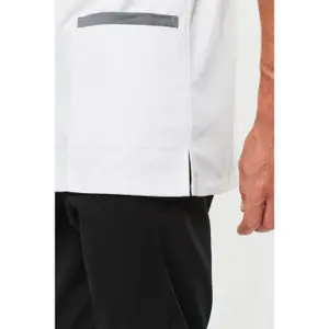 Blouse avec boutons-pression polycoton WK. Designed To Work image-4