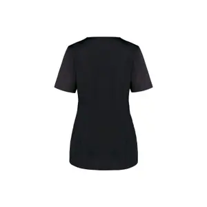 Blusa de mujer de polialgodón con botones de presión WK. Designed To Work image-1