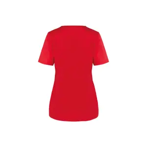 Blusa de mujer de polialgodón con botones de presión WK. Designed To Work image-1