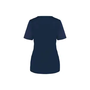 Blusa de mujer de polialgodón con botones de presión WK. Designed To Work image-1