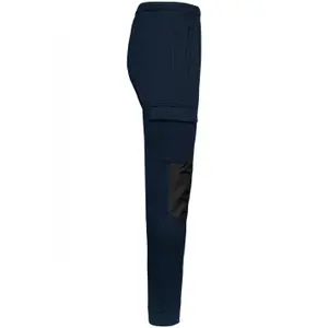 Miljøvenlige cargo-bukser i fleece WK. Designed To Work image-1